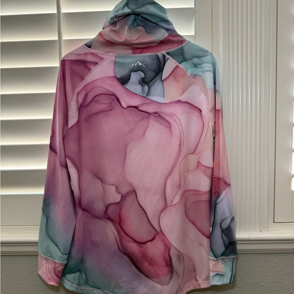 DOPE Base Layer Set Snuggle Top Lofty Tech Leggings Mirage Print Size Large